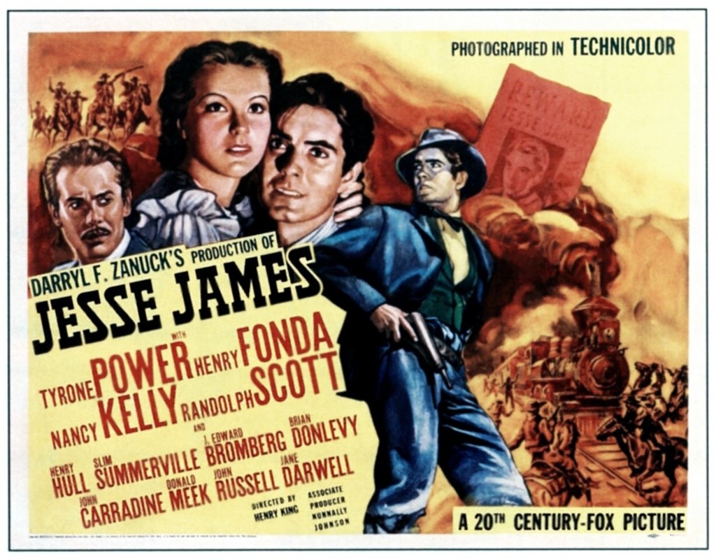 Jesse James movie poster