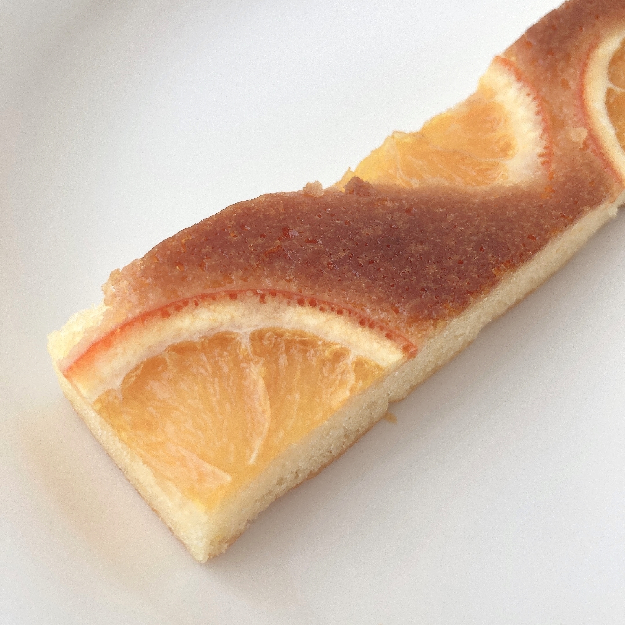 無印良品のオススメのスイーツ「オレンジのチーズケーキ」
