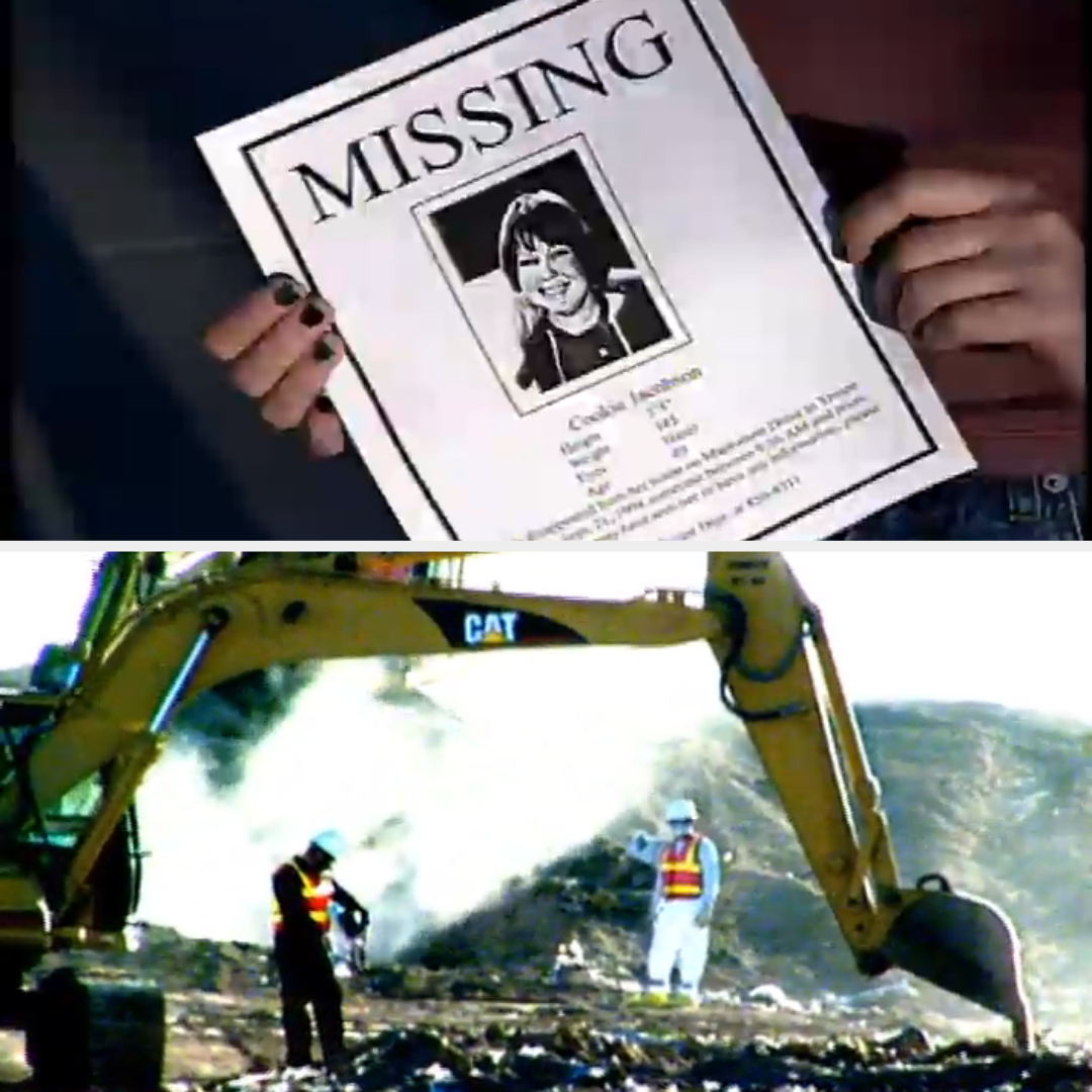 Cookie Jacobson&#x27;s missing persons poster