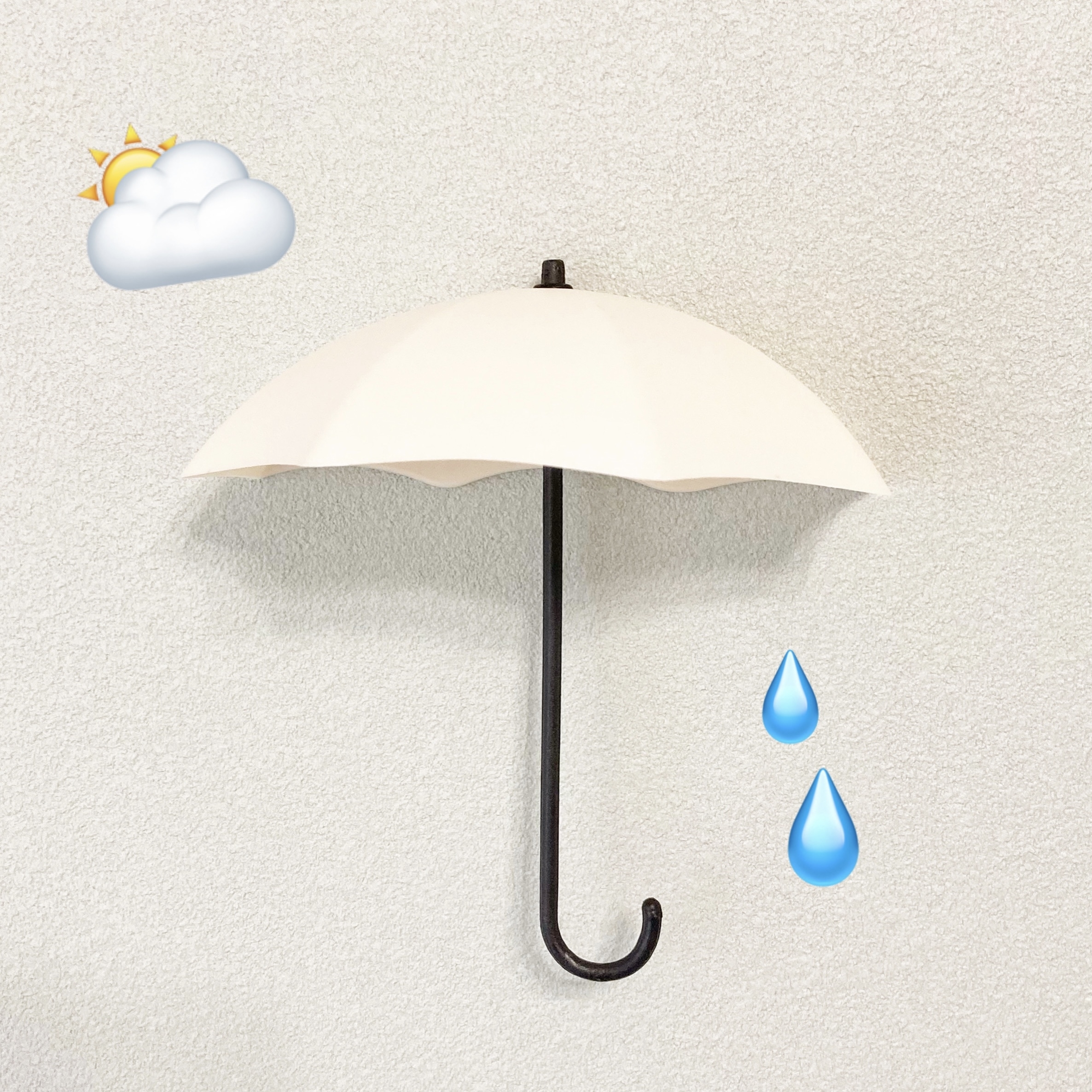 Seria（セリア）のインテリア雑貨「インテリアフックアンブレラ」