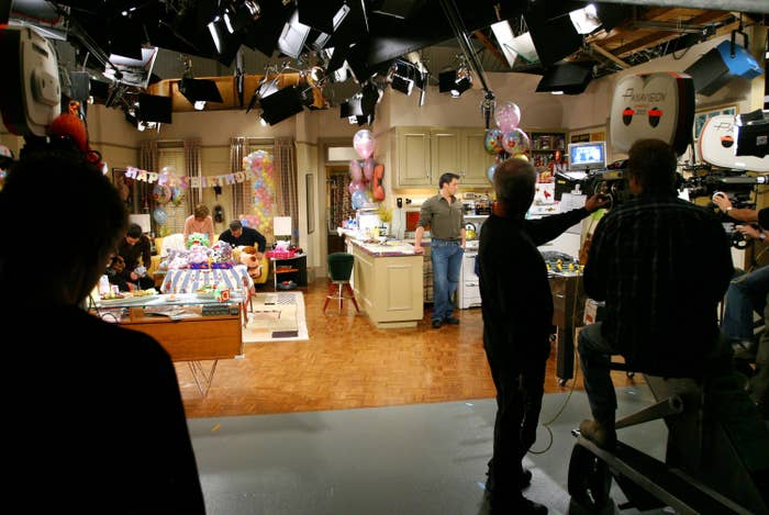 The set of the show