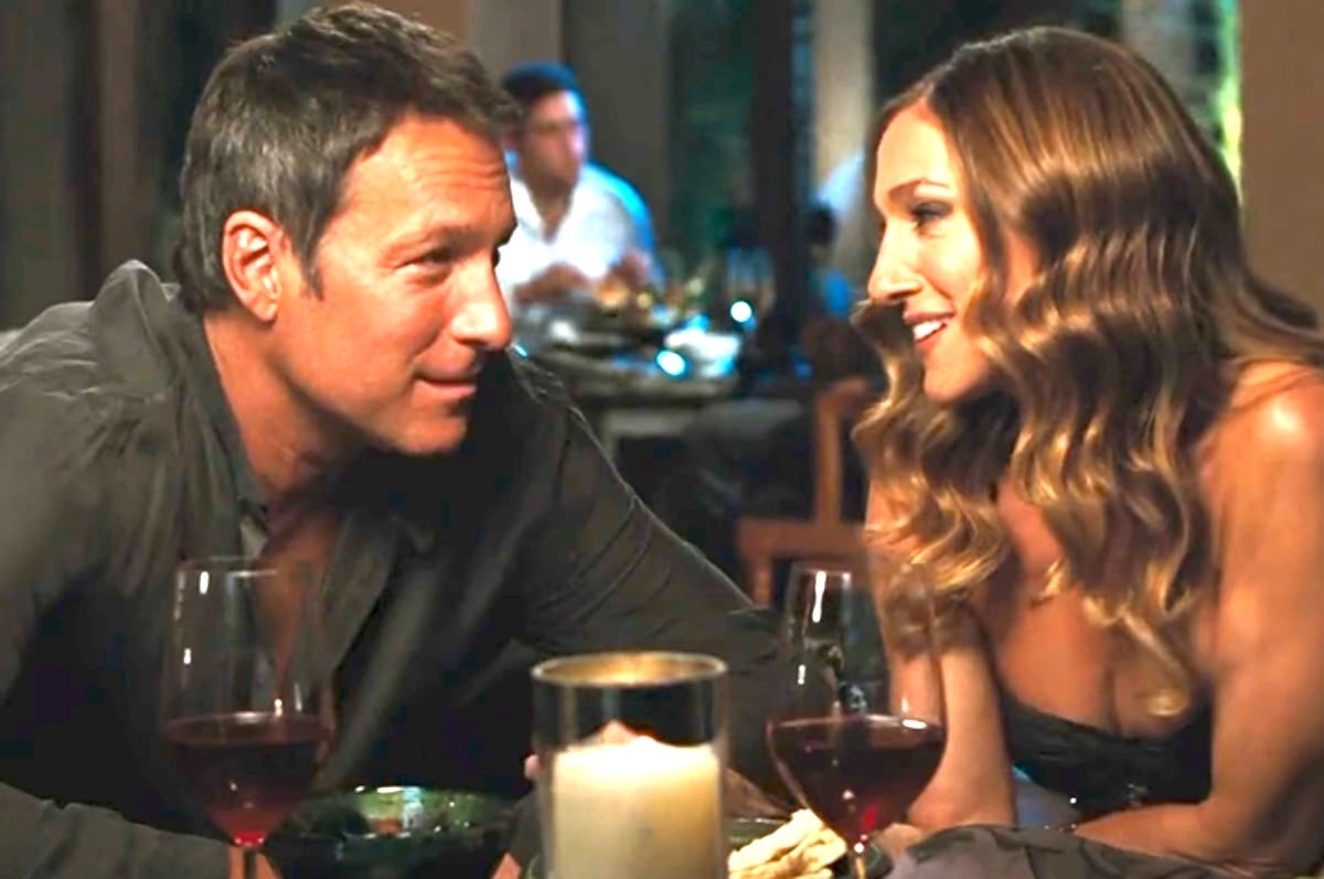 John Corbett and Sarah Jessica Parker in &quot;Sex and the City 2&quot;
