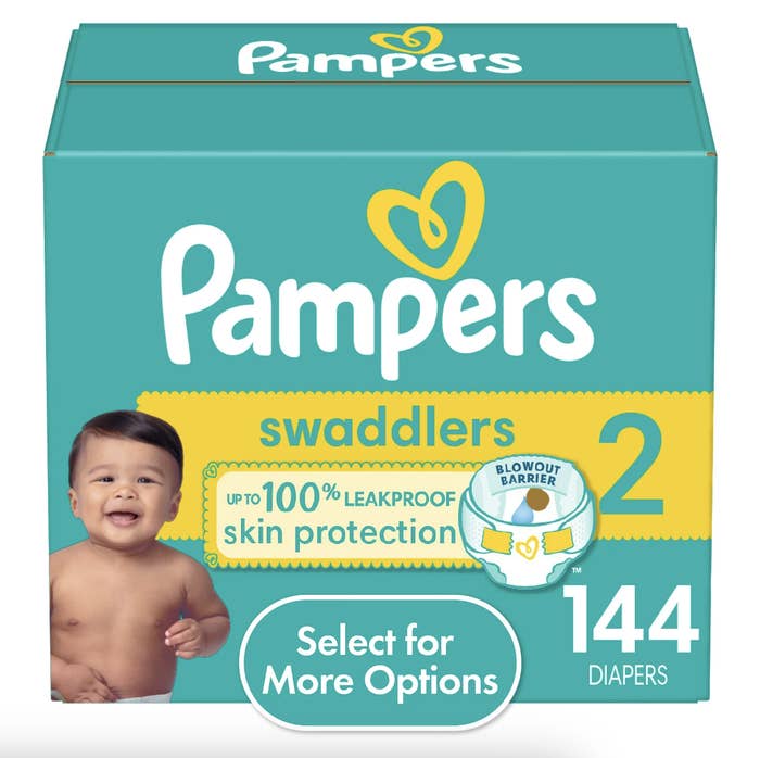 Pampers swaddlers size 2