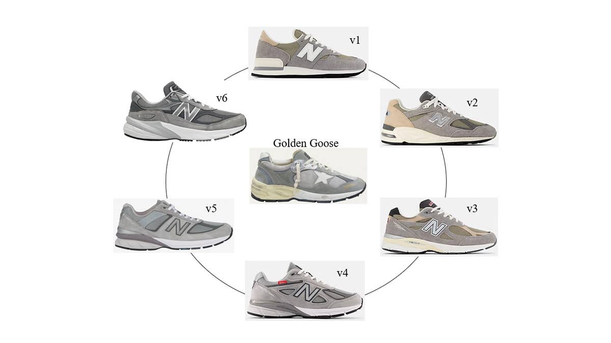 New Balance says Golden Goose's 'Dad-Star' shoe infringes on its trade dress.