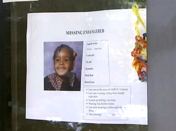 Jaquilla Scales&#x27;s missing persons poster