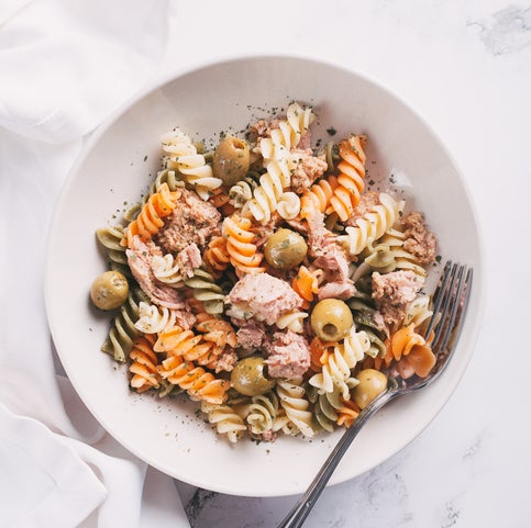 Pasta in a bowl