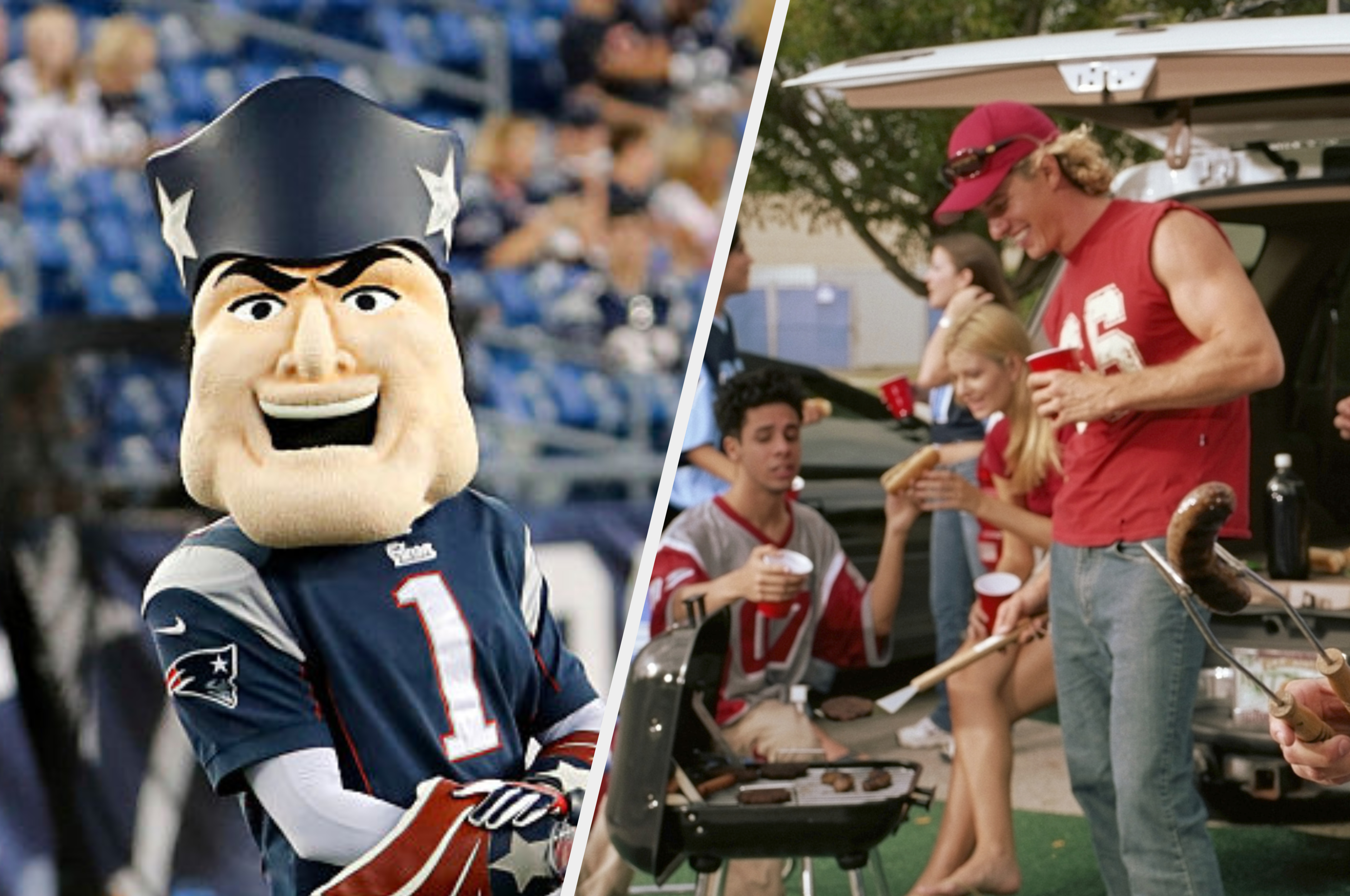 Jacksonville Mascot Struts His Stuff In A USA-Themed Speedo