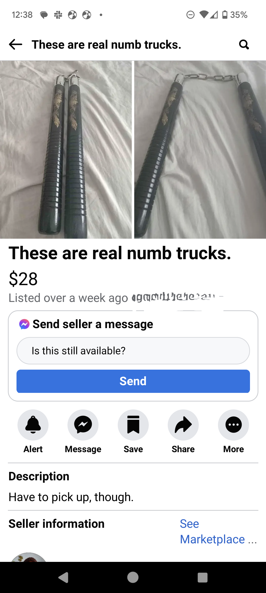 &quot;These are real numb trucks.&quot;