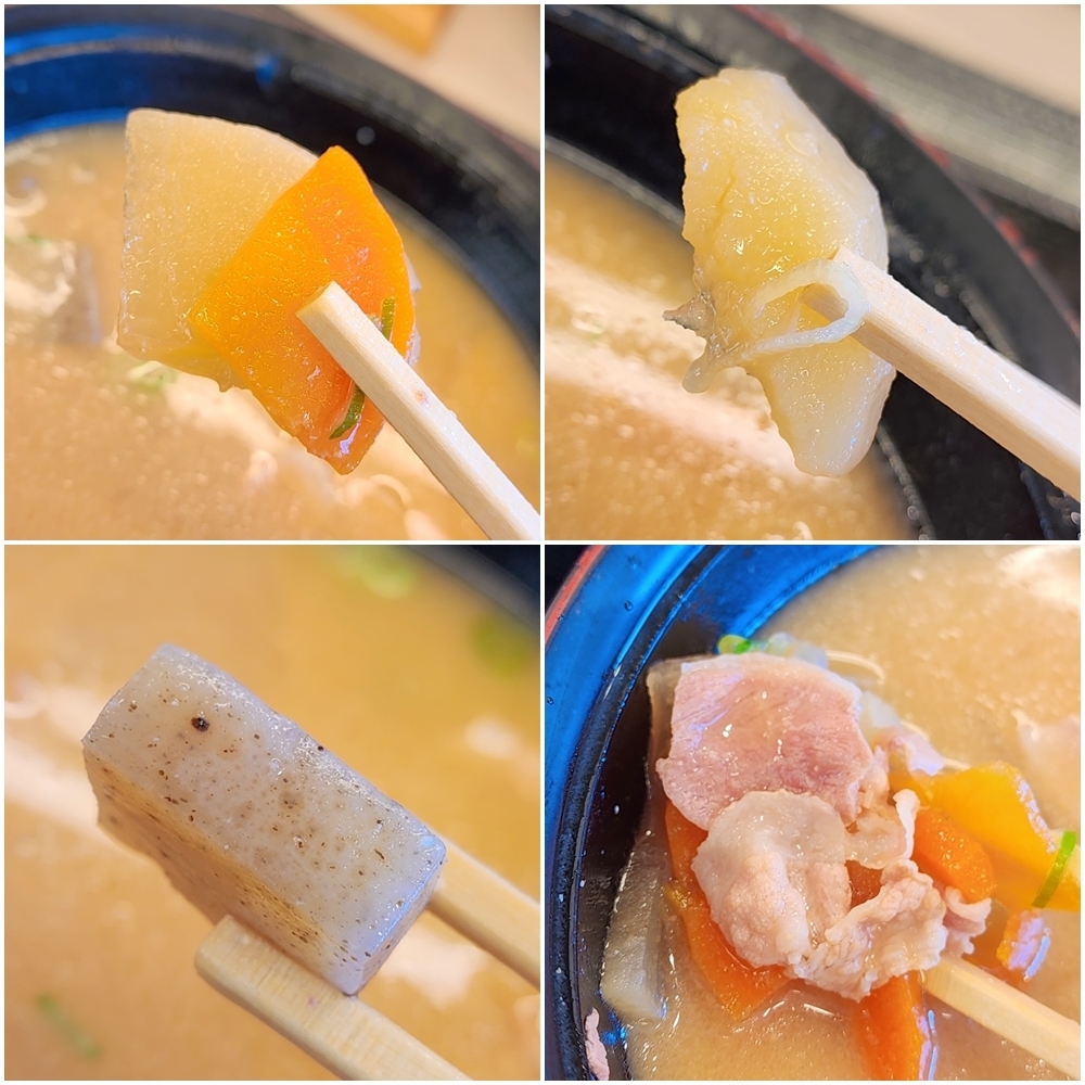 かつやのおすすめメニュー「とん汁（大）」