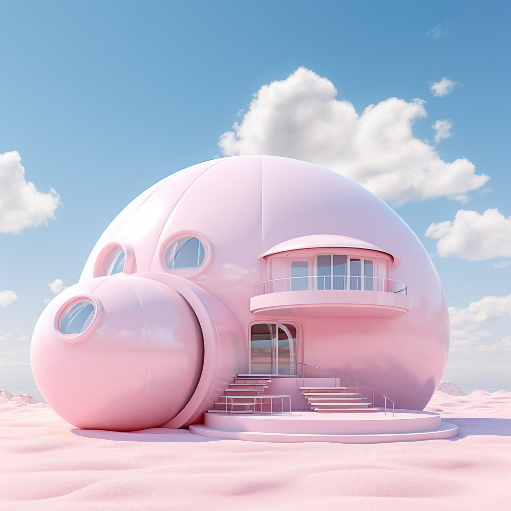 bubble shaped house