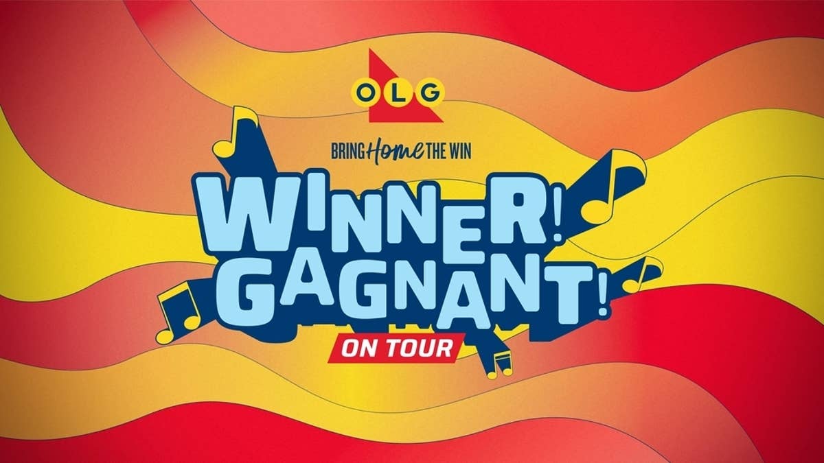 The OLG Winner! Gagnant! Win Tone is going on tour, giving you and your crew the chance to bring home the win.