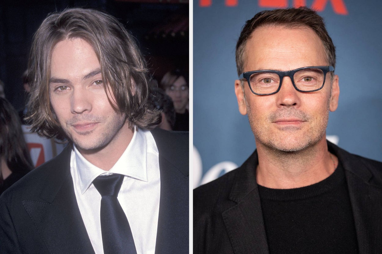 Barry Watson then and now