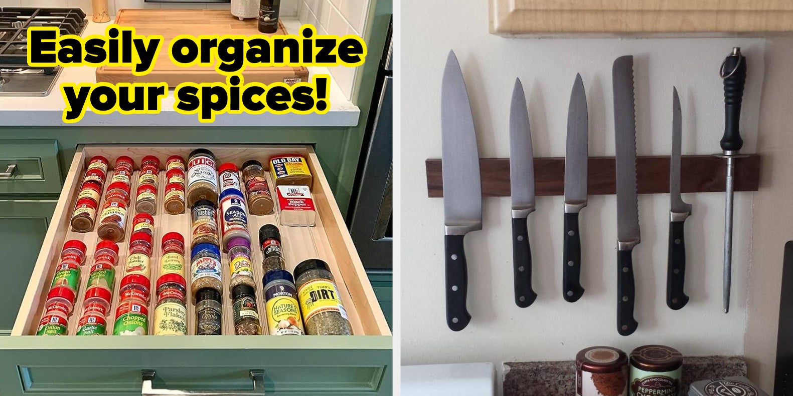 How to organize the spice cabinet - Seldom Random