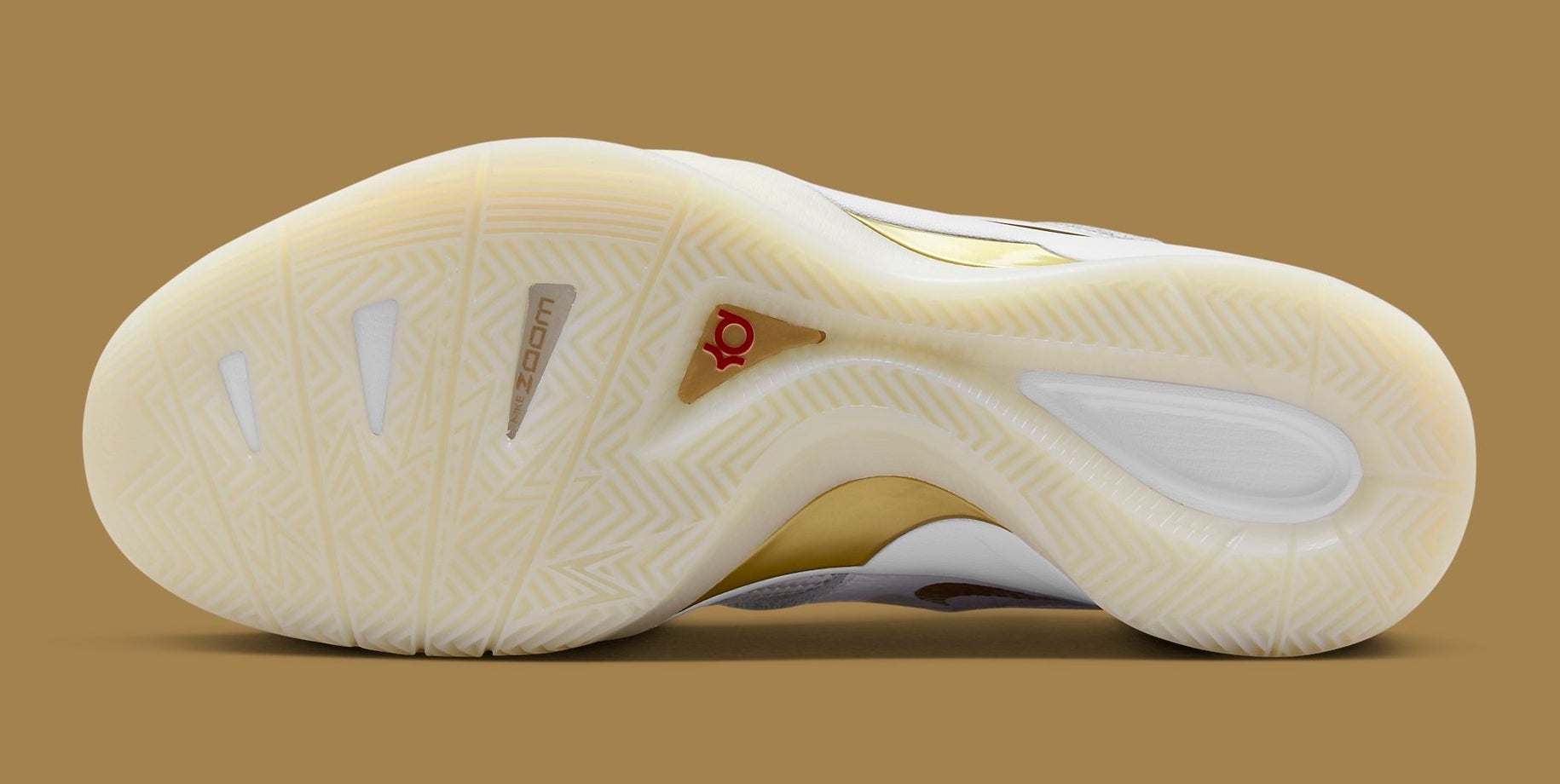 Nike KD 3 III White Gold Release Date DZ3009-100 Sole