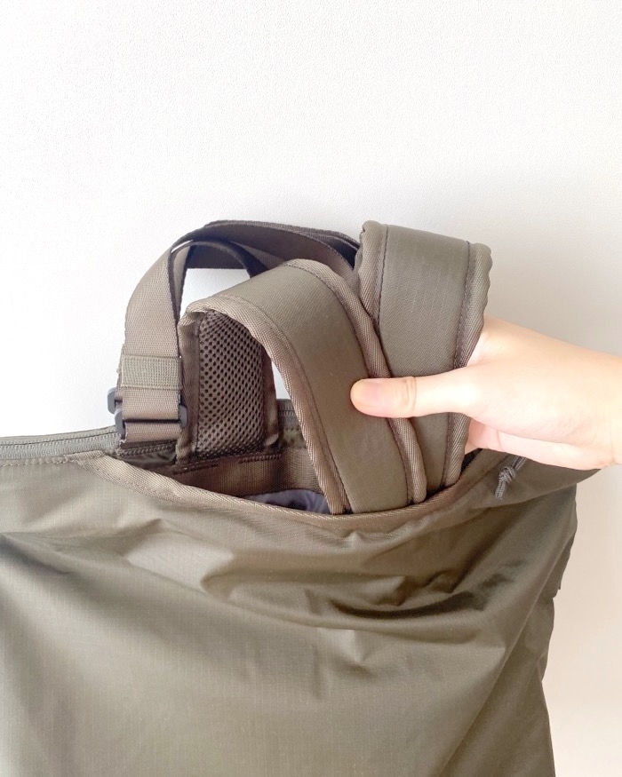 ユニクロのオススメのバッグ「ユーティリティ2WAYバッグ」