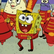SpongeBob dancing