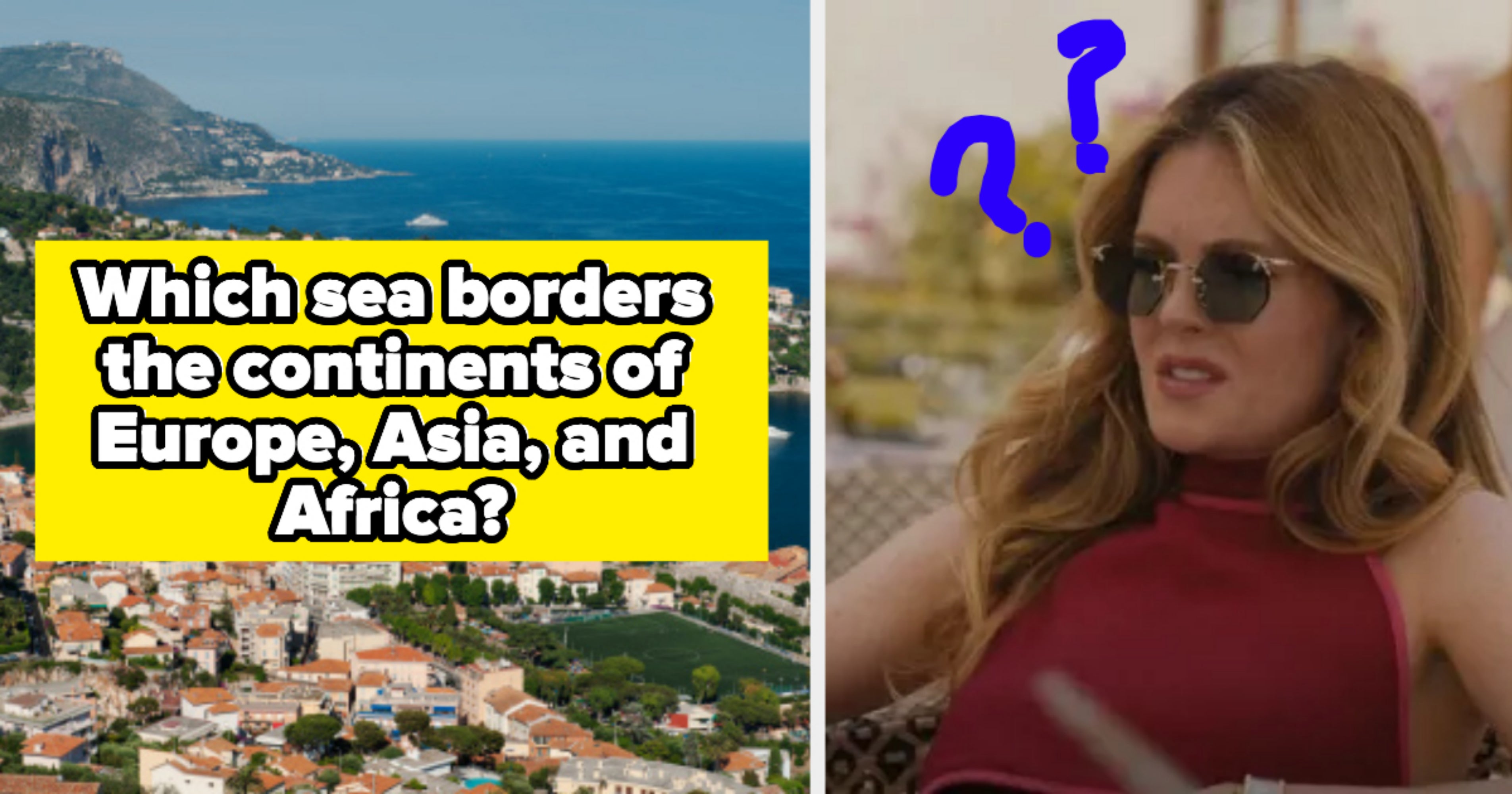 World Seas Geography Trivia Quiz