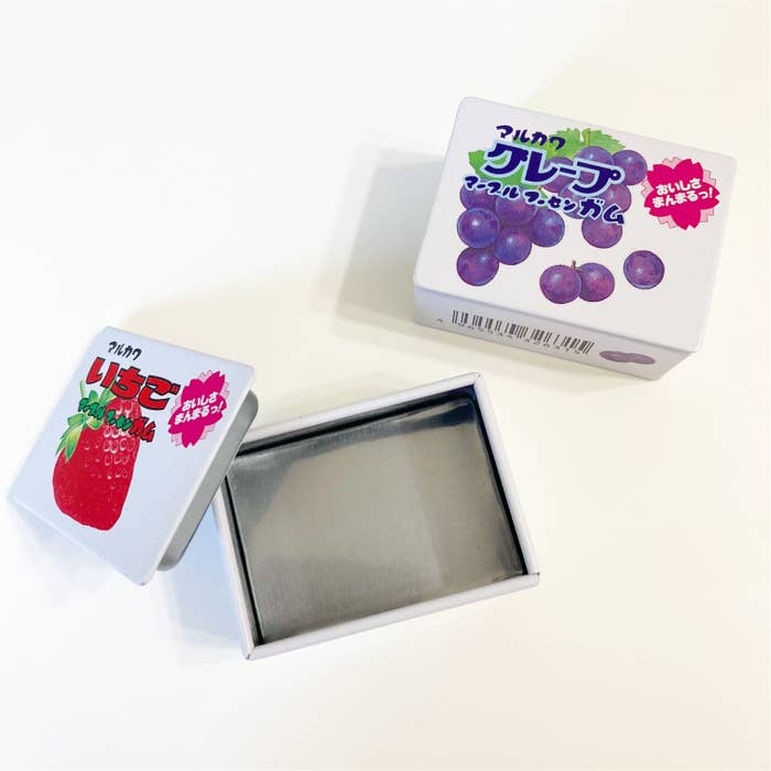 Seria(セリア)のレトロアイテム「缶ケース マーブルフーセンガム」