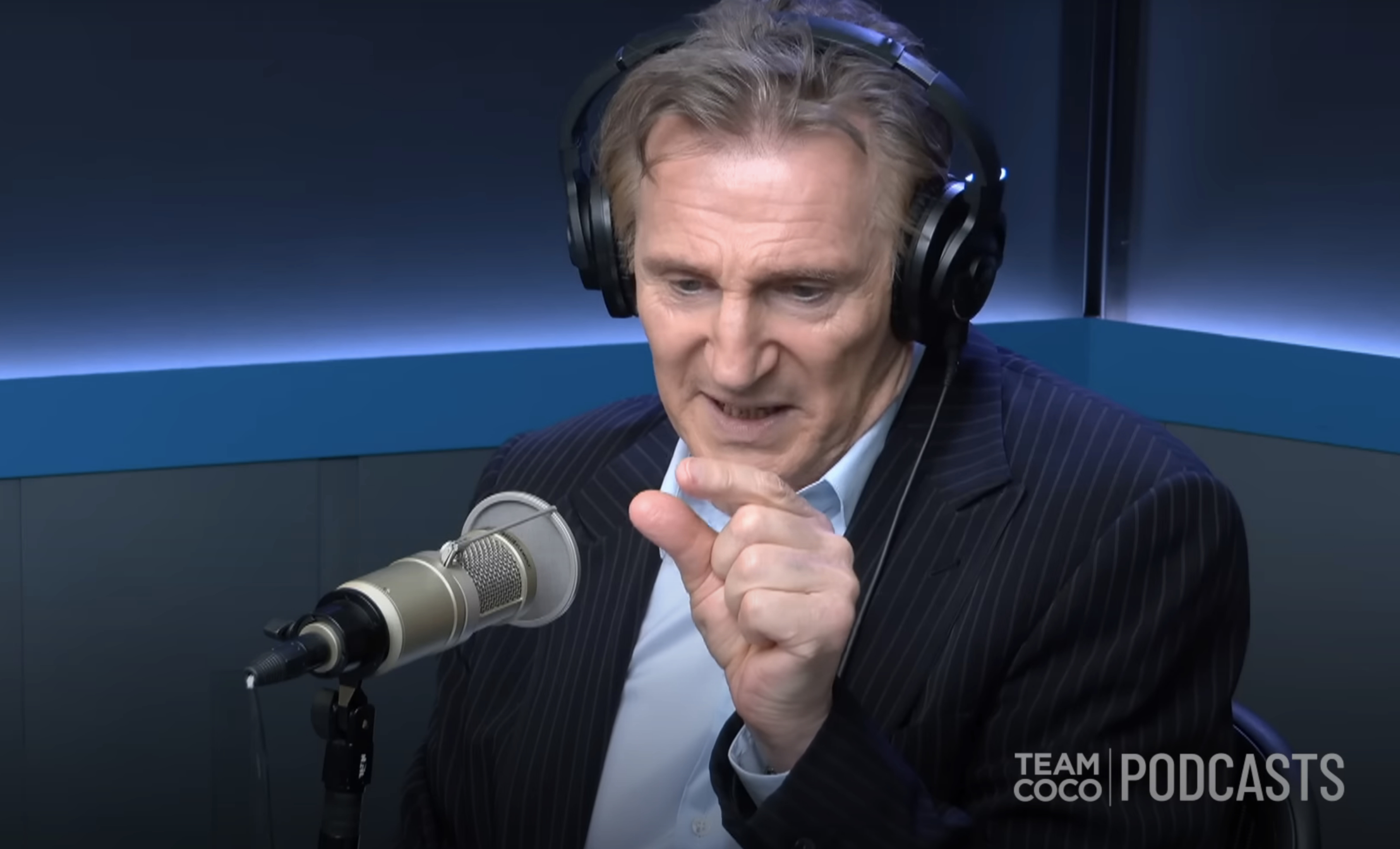 Liam Neeson Reveals NSFW Reason He Quit Confession