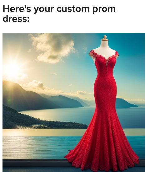 This AI Quiz Will Design Your Dream Prom Dress