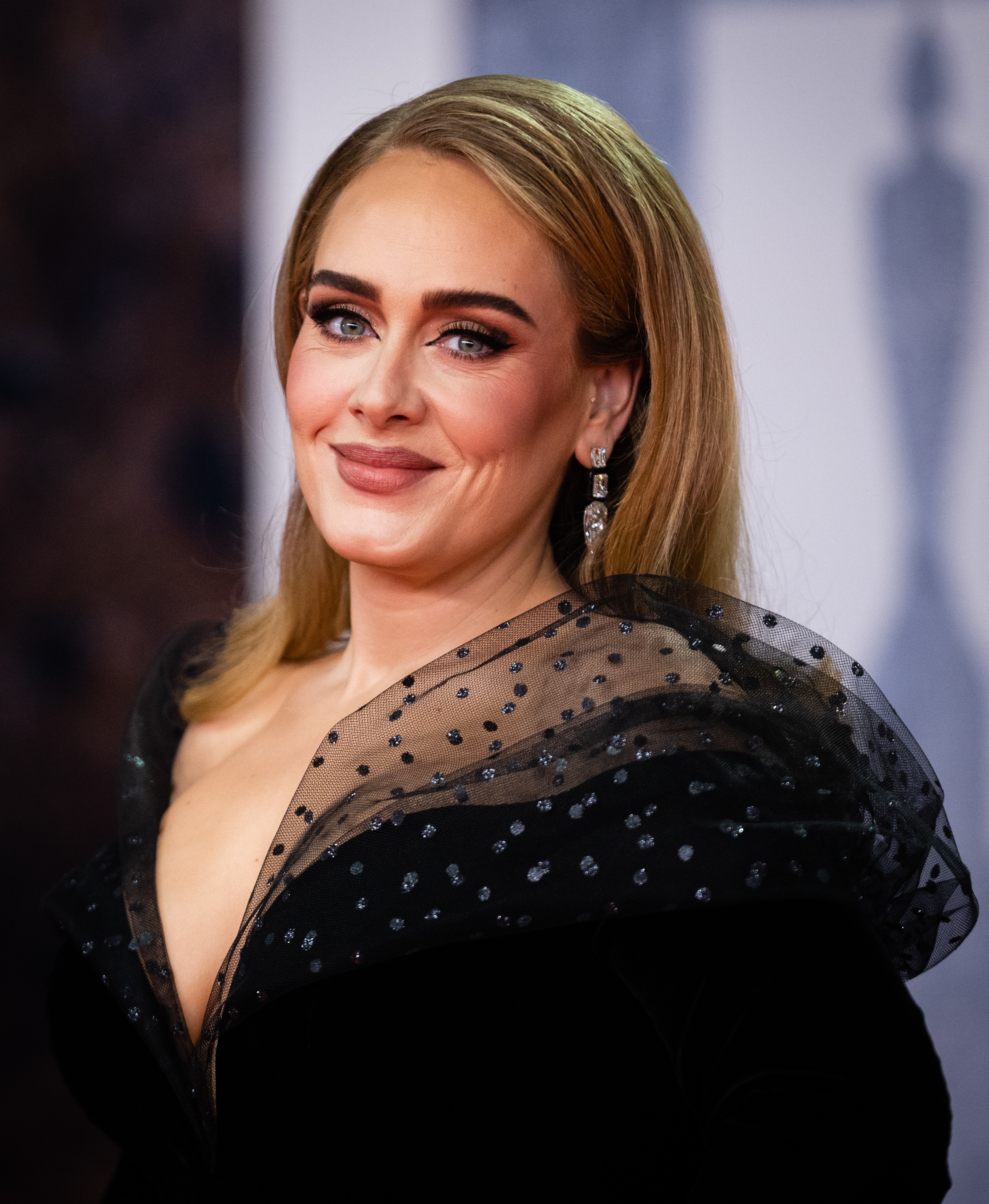 Closeup of Adele