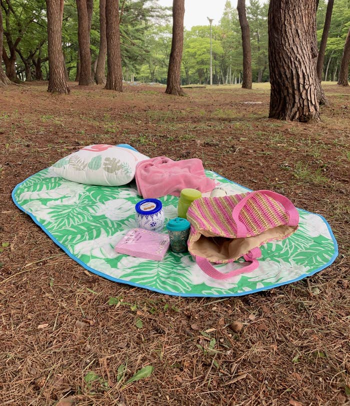 IKEA（イケア）のおすすめアウトドアグッズ「STRANDÖN ストランドン レジャーシート」