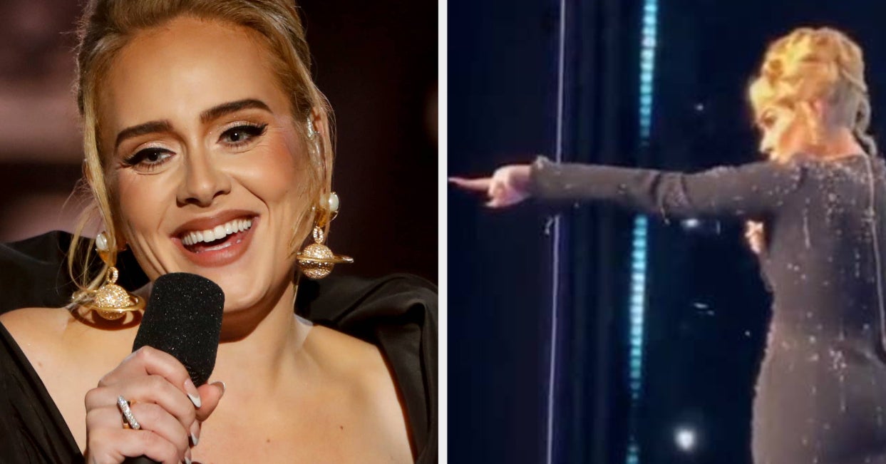 “Could You Leave Him Alone Please”: Adele Defended A Fan From A Security Guard Mid-Performance At Her Vegas Residency