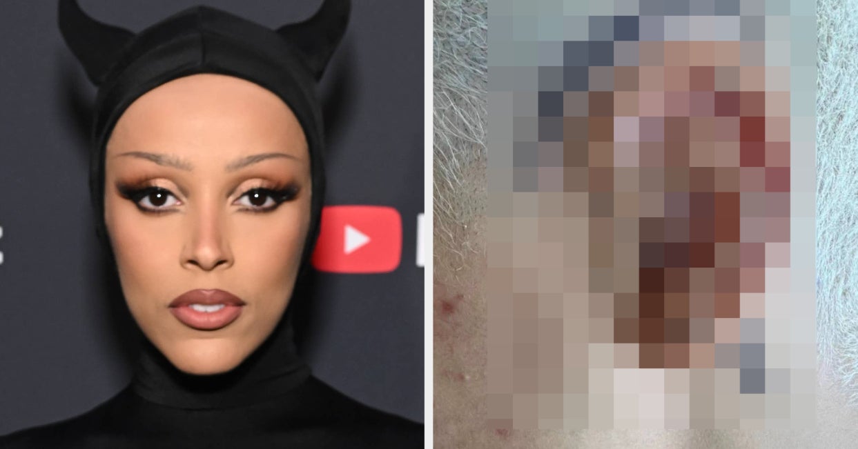 Doja Cat Showed Off A Massive New Scythe Tattoo Over Her Ear, And It’s Pretty Wild