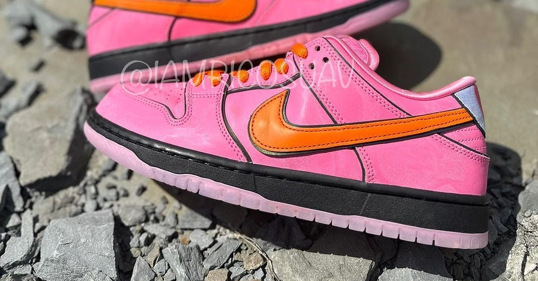A Detailed Look at the Upcoming 'Powerpuff Girls' x Nike SB Dunk