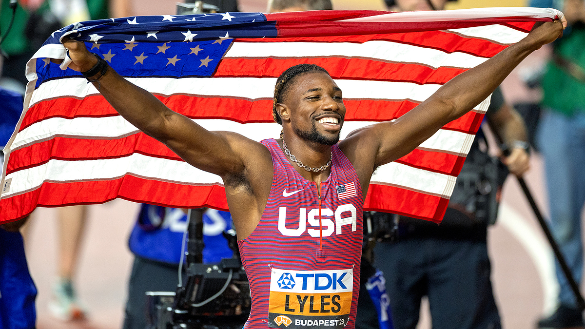 Noah Lyles Shuts Down $250,000,000 Rapper, Kevin Durant and NBA World After  Dennis Schroder and Co. Prove His “World Champions” Analogy Right -  EssentiallySports