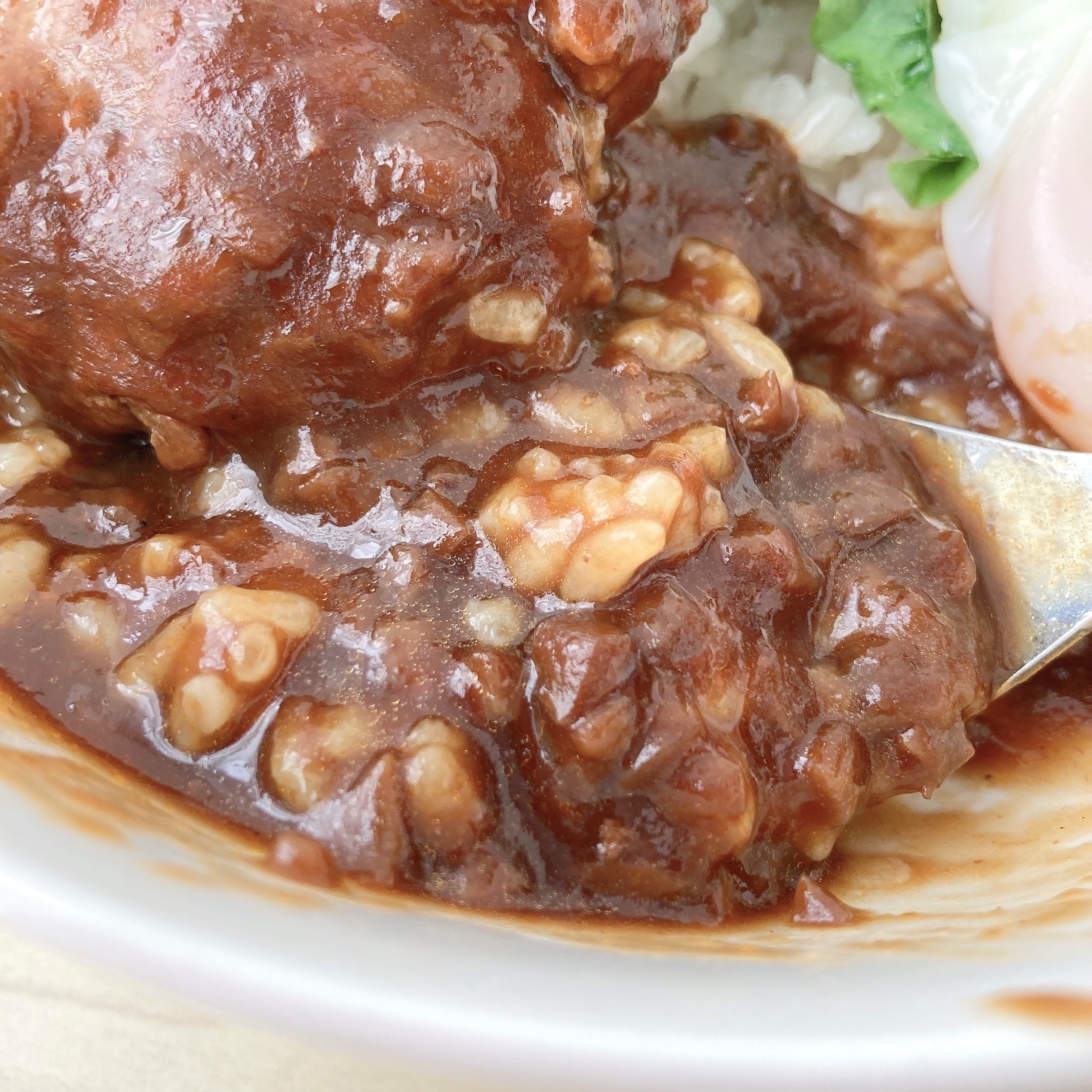 無印良品のオススメのフード「世界の煮込み ロコモコ」