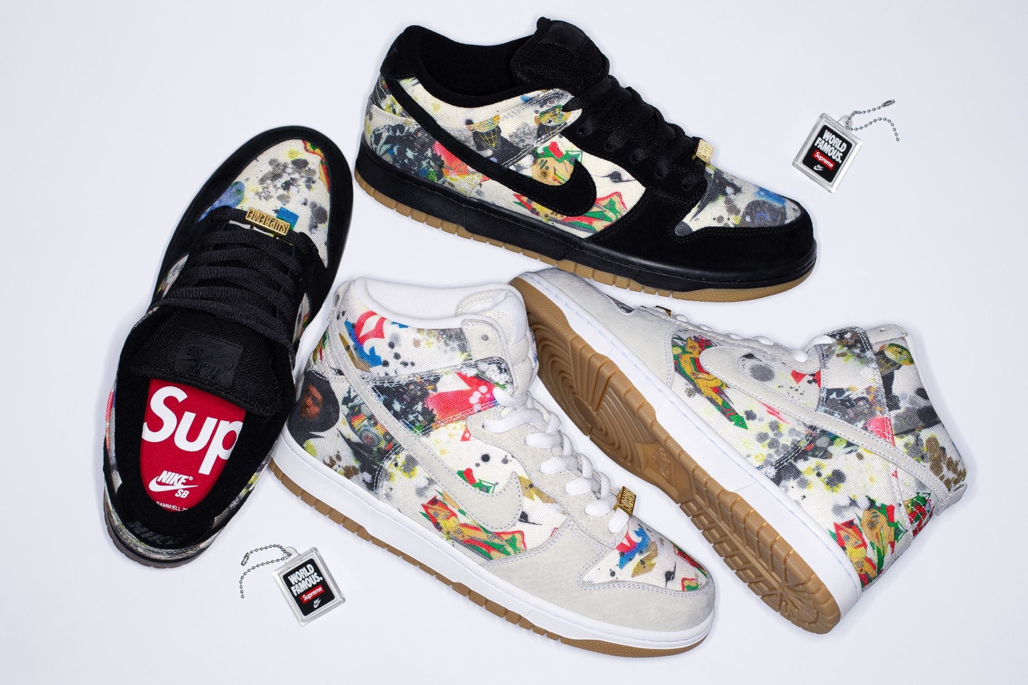 Supreme x Nike SB Dunk 'Rammellzee' Release Date | Complex