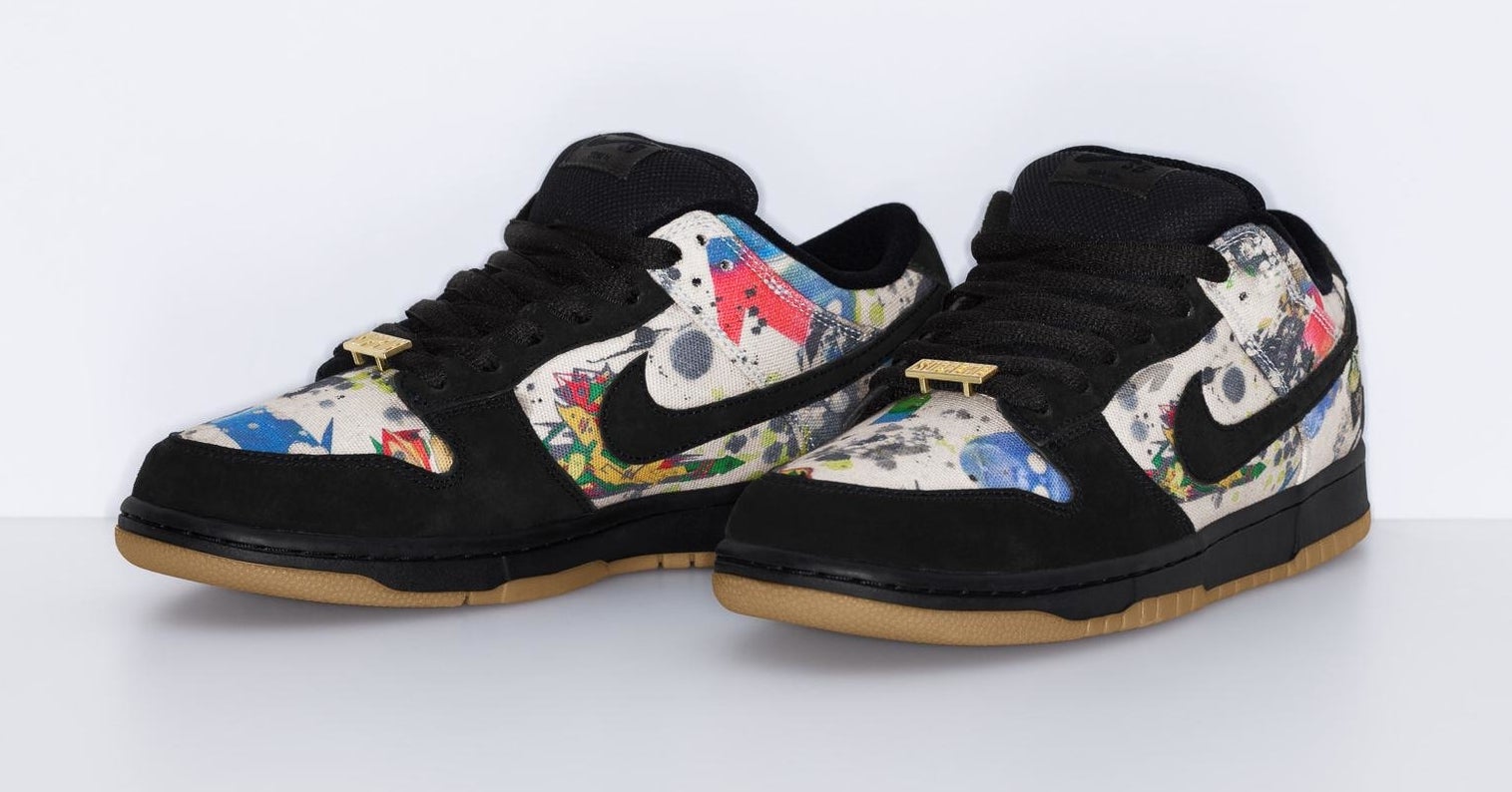 Supreme x Nike Dunk SB “Rammellzee” First Look dropping later this