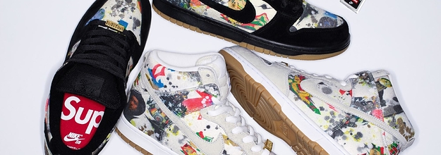 Supreme's Nike SB Dunk Low 'Rammellzee' is an actual piece of proper  menswear art