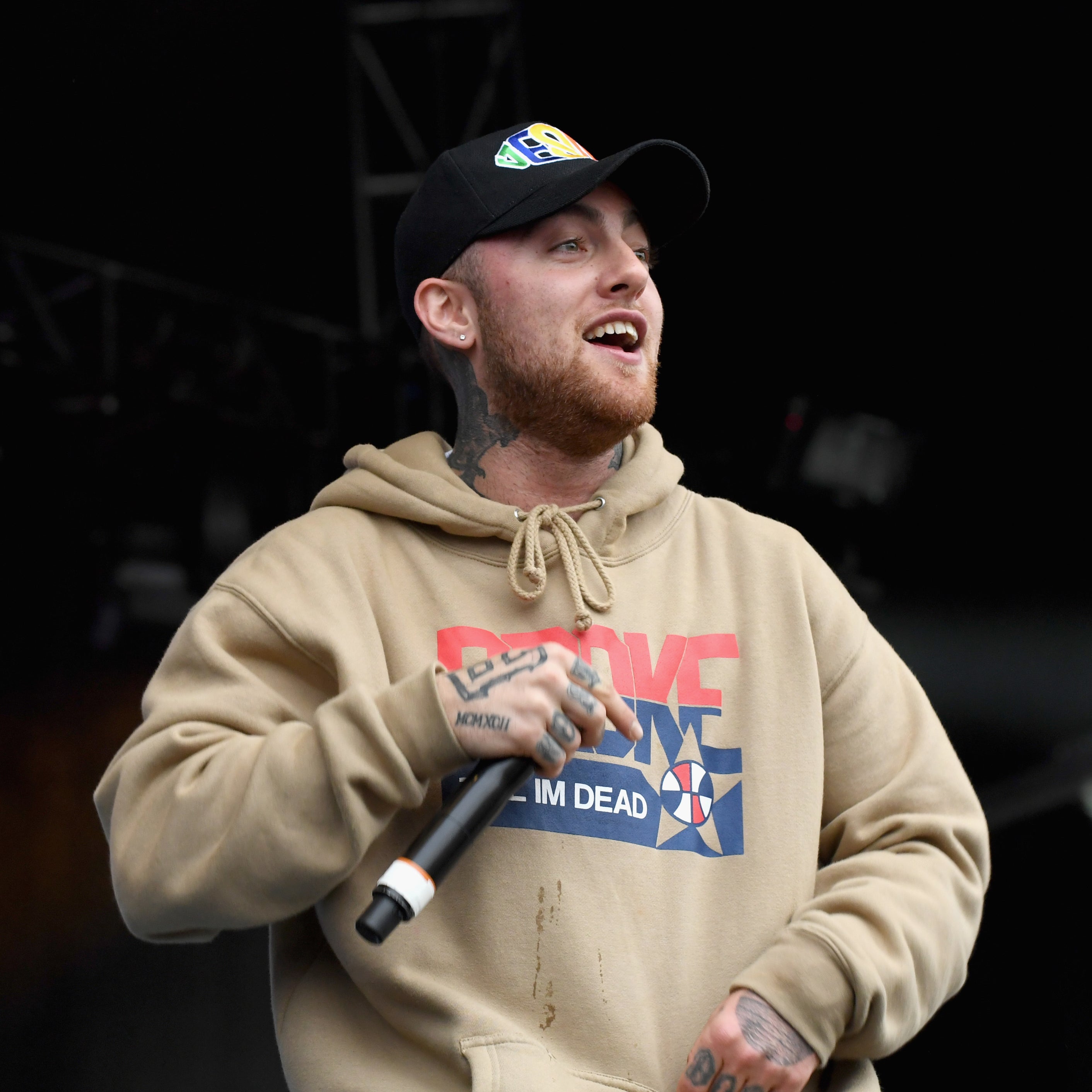 Closeup of Mac Miller