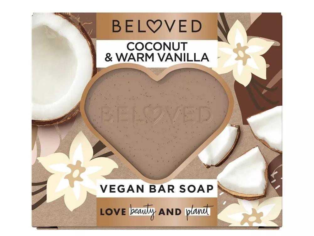 The coconut and warm vanilla soap