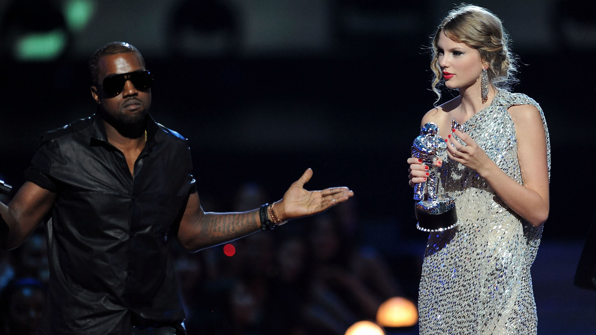 Taylor Swift and Kanye West MTV VMAs Incident
