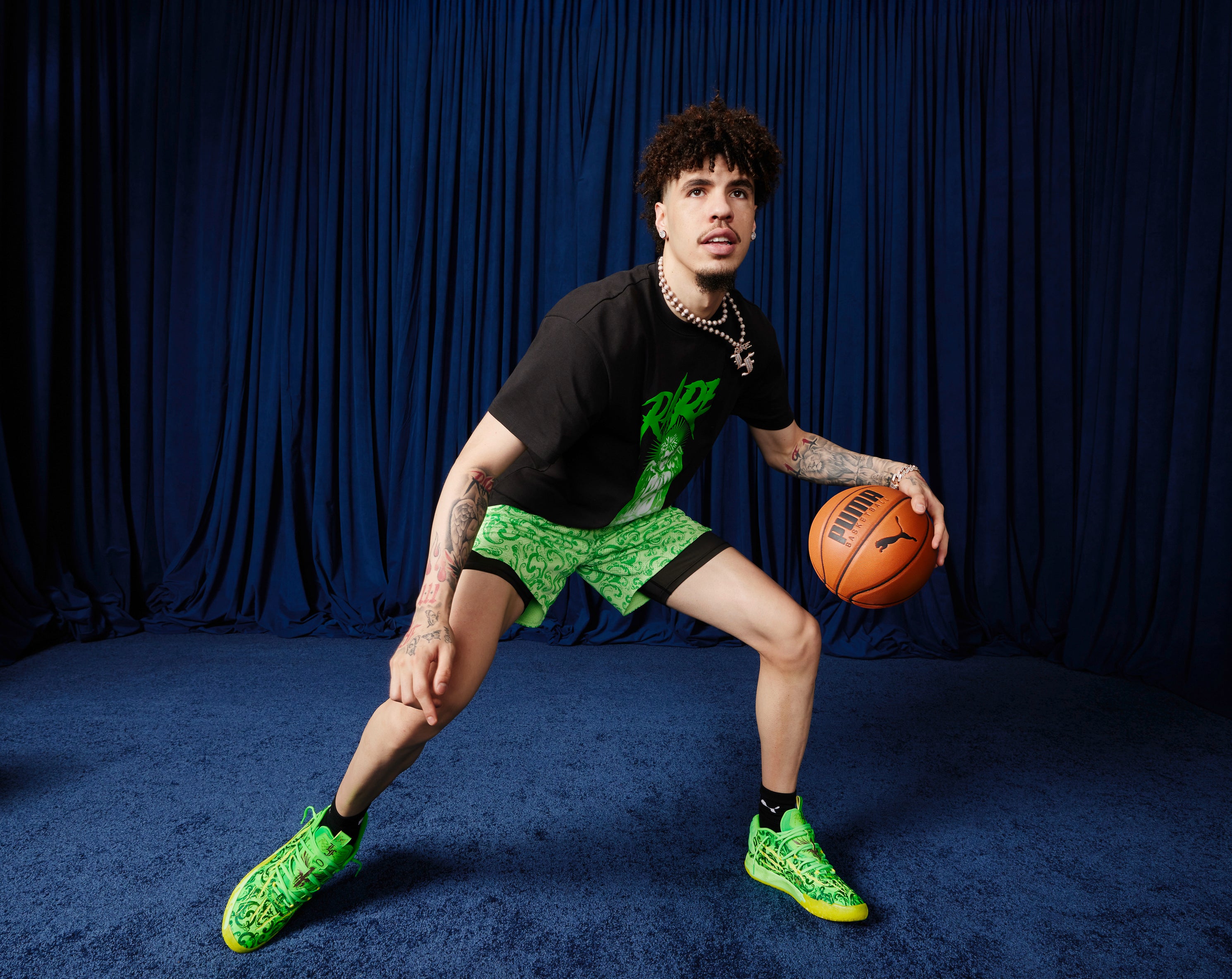LaMelo Ball confirmed that he has signed a shoe deal with PUMA
