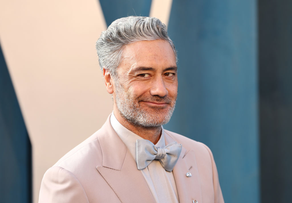 Closeup of Taika Waititi