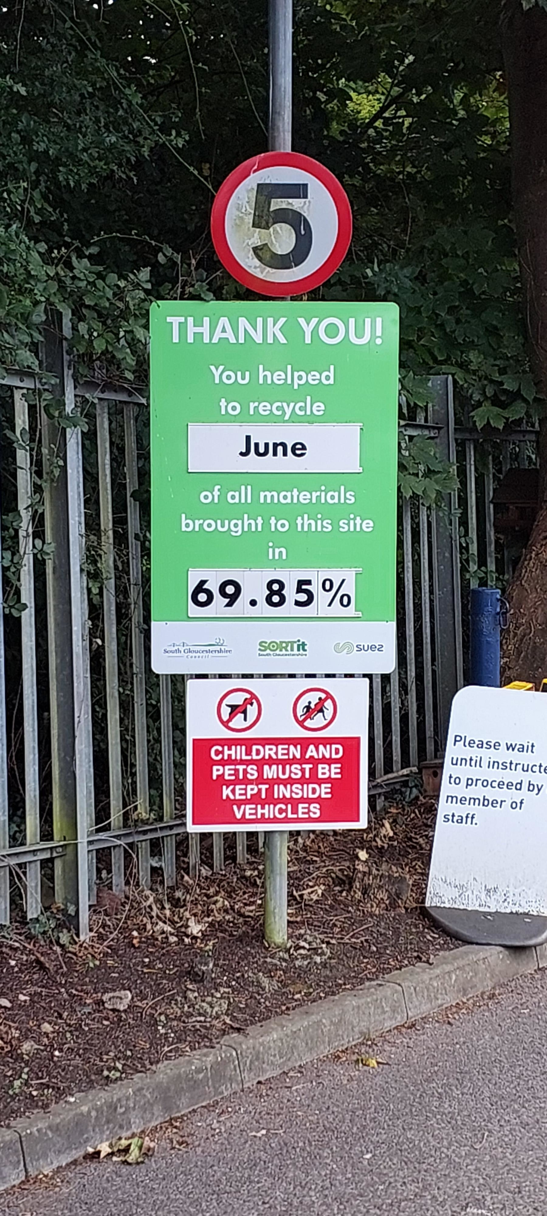 &quot;You helped to recycle June&quot;