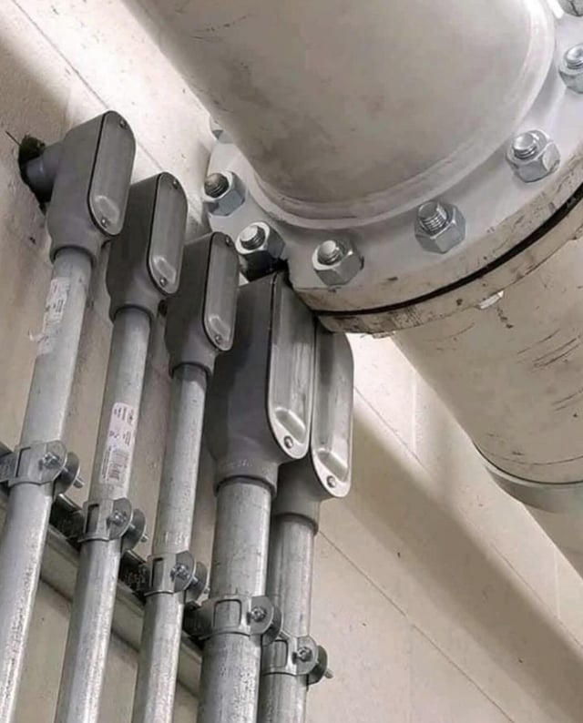 Badly placed pipes