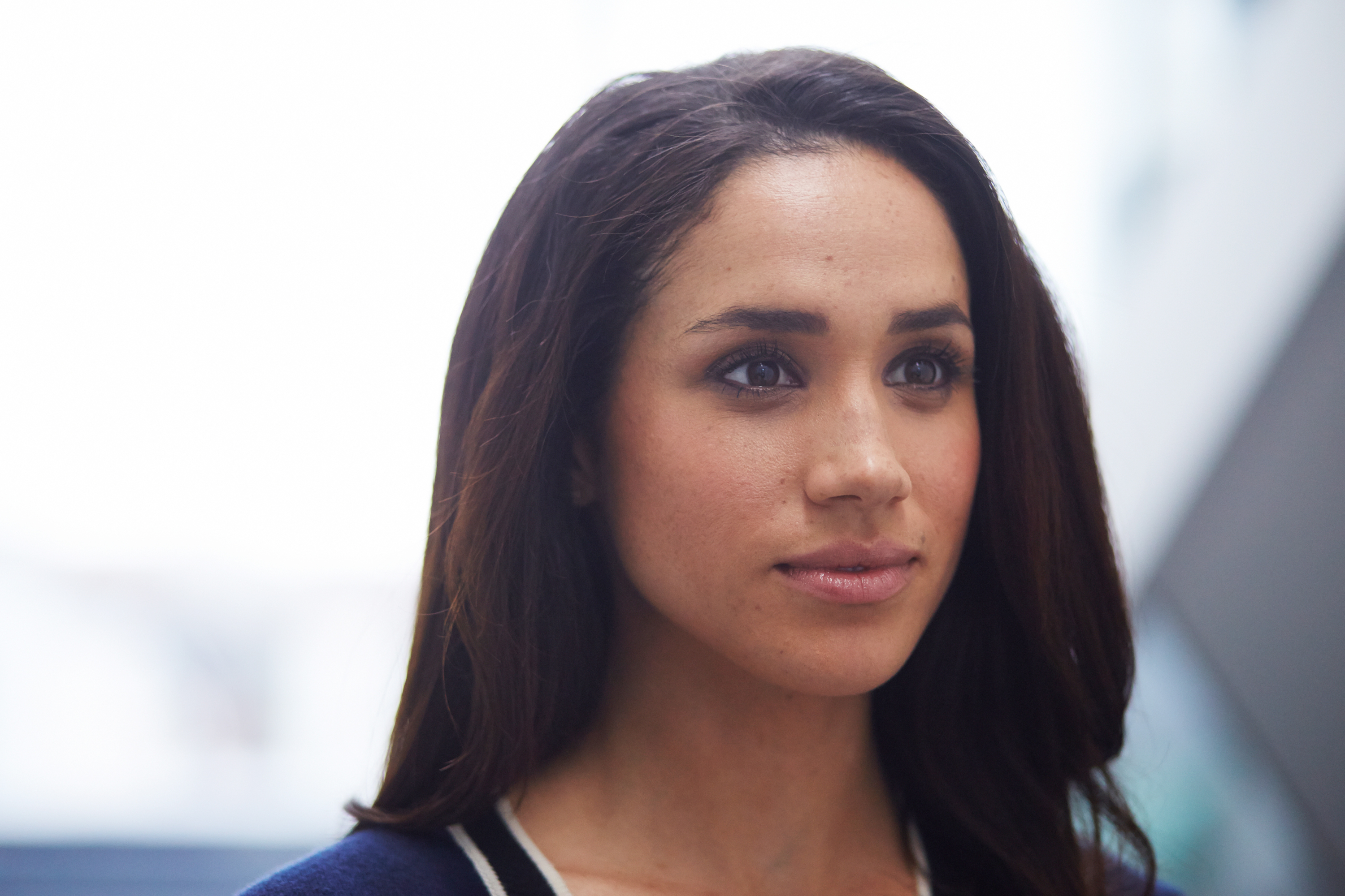 Closeup of Meghan Markle