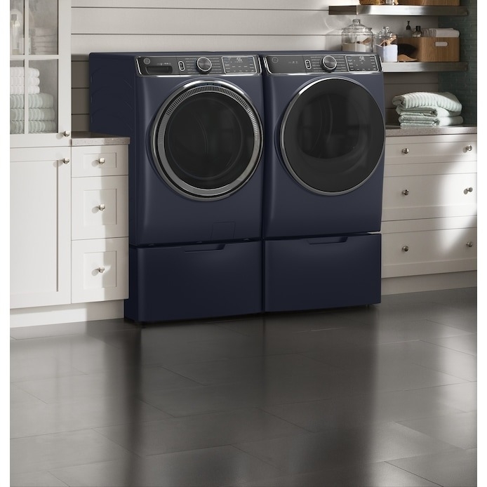 A washer and dryer set
