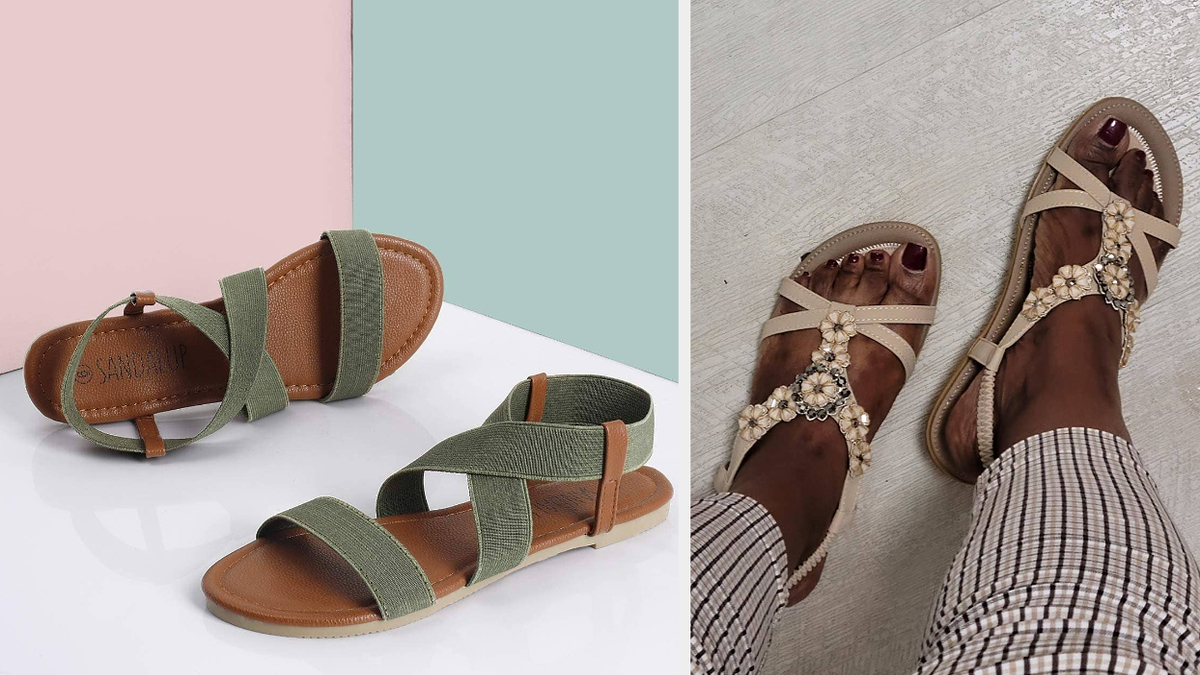 14 Best Sandals For Flat Feet That People Swear By