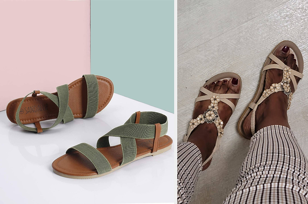 These Comfortable Everyday Amazon Sandals Are Only $21