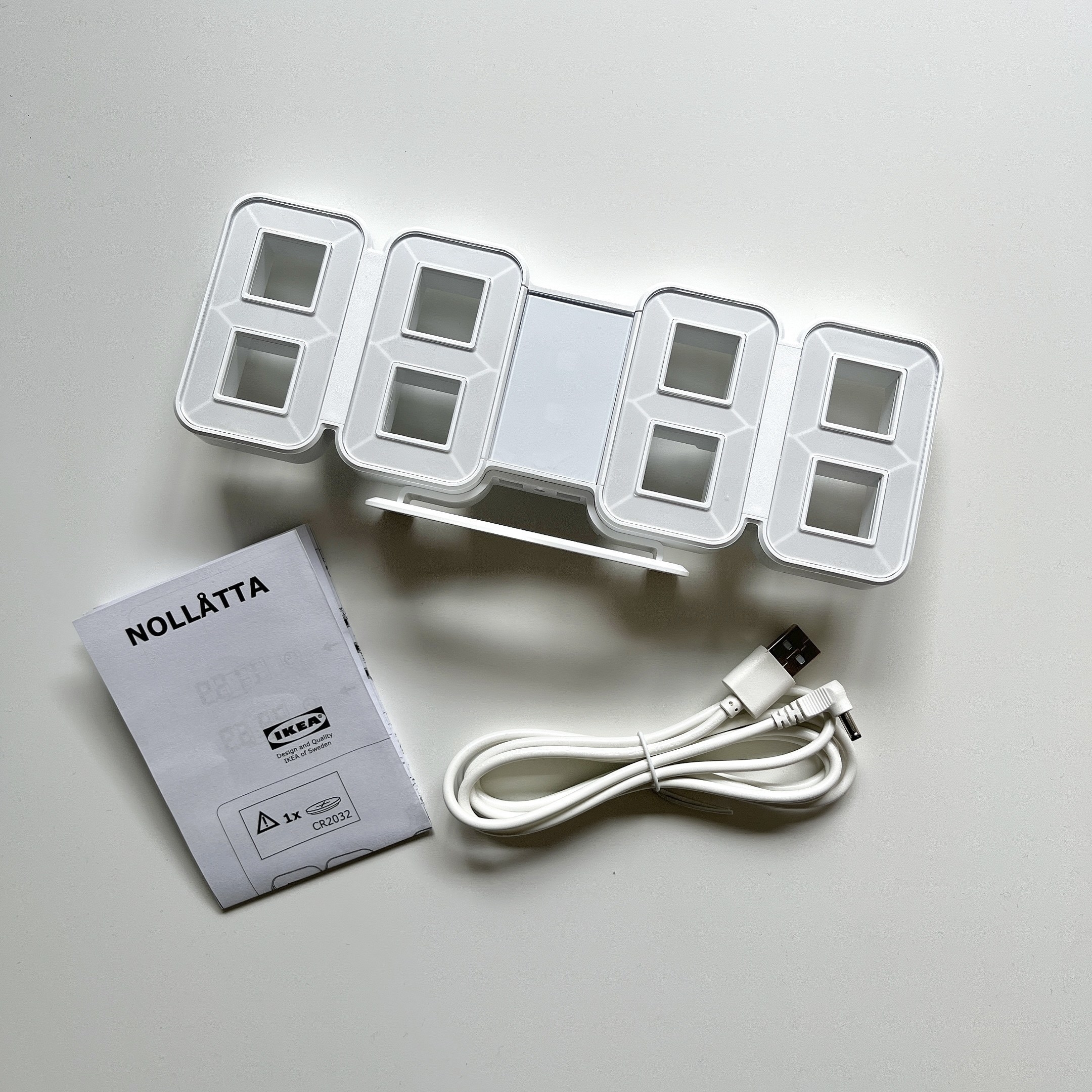 IKEA(イケア)のおすすめインテリア「NOLLÅTTA ノルオッタ目覚まし時計」