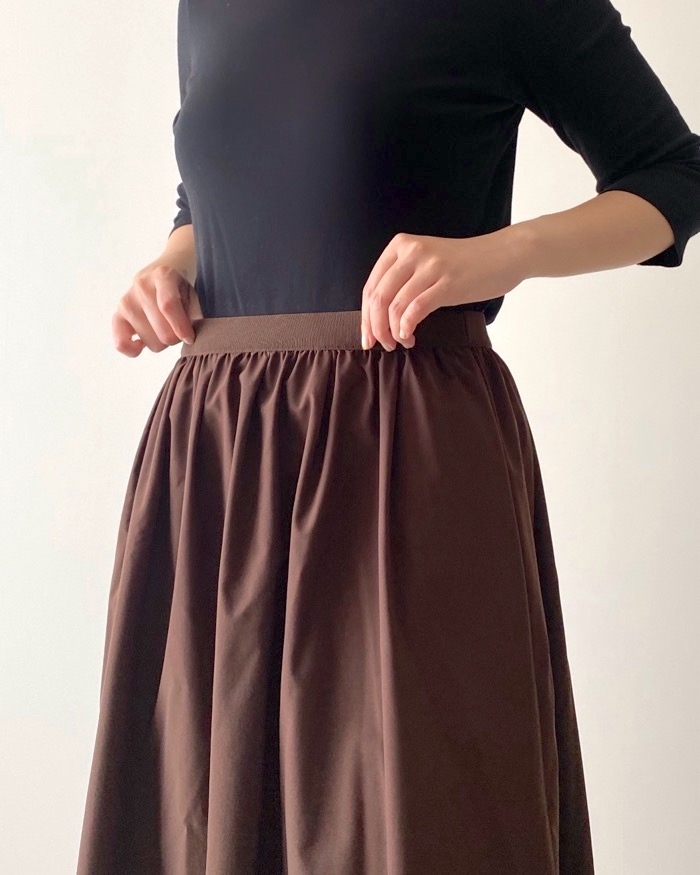 UNIQLO（ユニクロ）のおすすめのスカート「ボリュームロングスカート（丈標準86～90cm）」