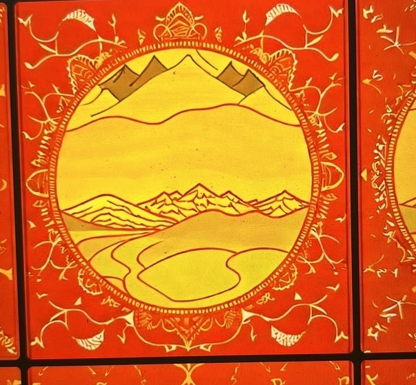 photo of an AI generated image using the prompt above