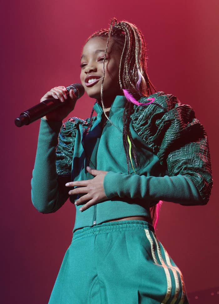 Willow Smith onstage