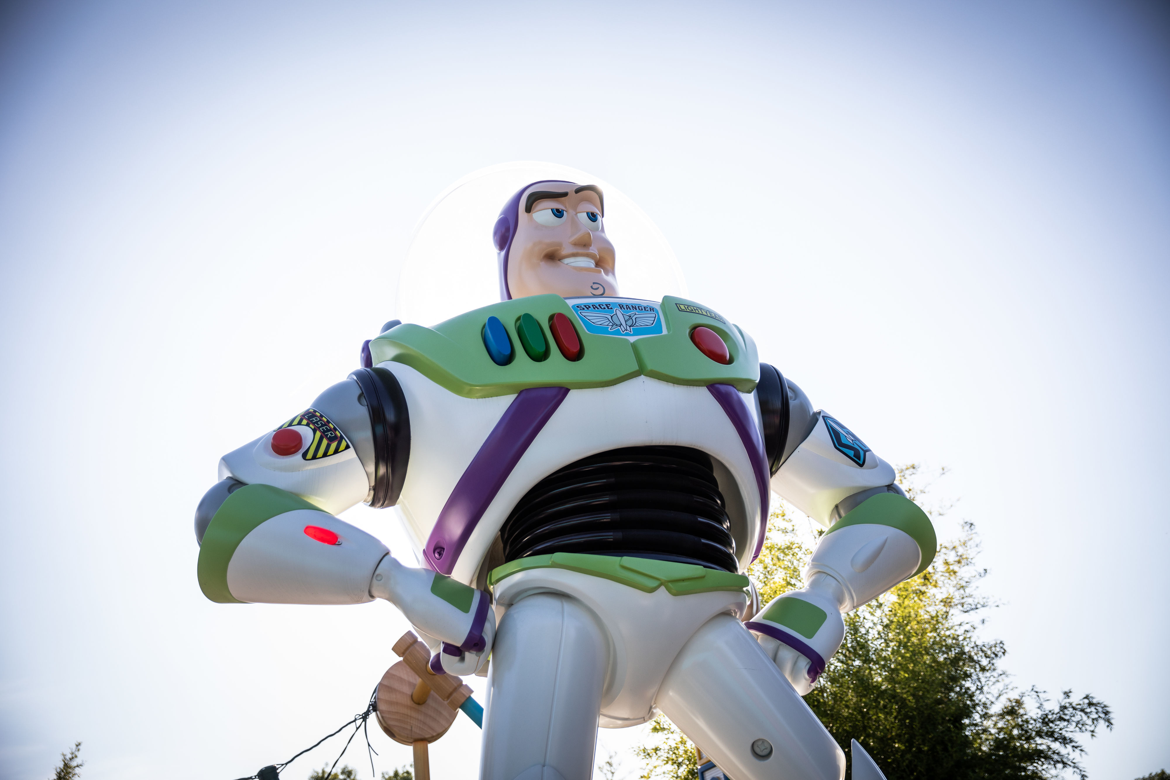 Close-up of Buzz Lightyear